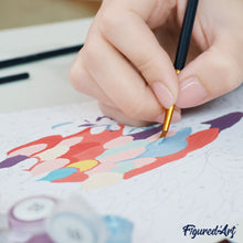 Carica l'immagine nel visualizzatore di Gallery, Kit Regalo per Dipingere con i Numeri - Dolce Gufo