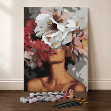 Carica l'immagine nel visualizzatore di Gallery, Kit Regalo per Dipingere con i Numeri - Bellezza Dietro i Fiori