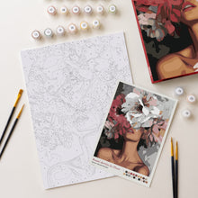 Carica l'immagine nel visualizzatore di Gallery, Kit Regalo per Dipingere con i Numeri - Bellezza Dietro i Fiori