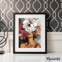 Carica l'immagine nel visualizzatore di Gallery, Kit Regalo per Dipingere con i Numeri - Bellezza Dietro i Fiori