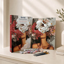 Carica l'immagine nel visualizzatore di Gallery, Kit Regalo per Dipingere con i Numeri - Bellezza Dietro i Fiori