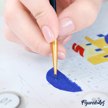 Carica l'immagine nel visualizzatore di Gallery, Kit Regalo per Dipingere con i Numeri - Fuga a Santorini