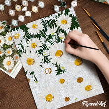 Carica l'immagine nel visualizzatore di Gallery, Kit Regalo per Dipingere con i Numeri - Margherite Bianche