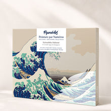 Carica l'immagine nel visualizzatore di Gallery, Kit Regalo per Dipingere con i Numeri - La grande onda di Kanagawa
Katsushika Hokusai Figured'Art