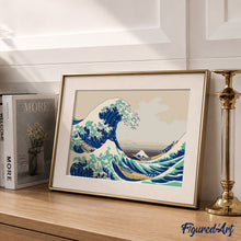 Carica l'immagine nel visualizzatore di Gallery, Kit Regalo per Dipingere con i Numeri - La grande onda di Kanagawa
Katsushika Hokusai