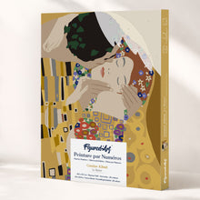 Carica l'immagine nel visualizzatore di Gallery, Kit Regalo per Dipingere con i Numeri - Il bacio
Gustav Klimt Figured'Art