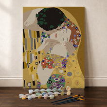 Carica l'immagine nel visualizzatore di Gallery, Kit Regalo per Dipingere con i Numeri - Il bacio
Gustav Klimt