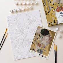Carica l'immagine nel visualizzatore di Gallery, Kit Regalo per Dipingere con i Numeri - Il bacio
Gustav Klimt