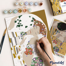 Carica l'immagine nel visualizzatore di Gallery, Kit Regalo per Dipingere con i Numeri - Il bacio
Gustav Klimt