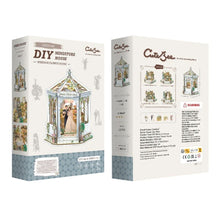Carica l'immagine nel visualizzatore di Gallery, Casa Miniatura 3D - Serra Romantica