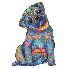 Carica l&#39;immagine nel visualizzatore di Gallery, Puzzle 2D in legno - Carlino Blu