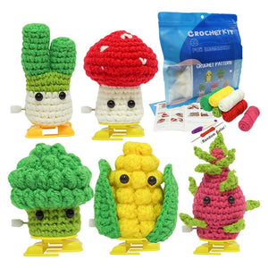 Kit Amigurumi - Verdurine Simpatiche