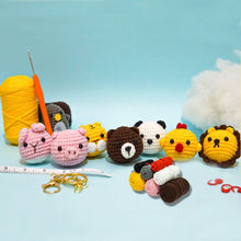 Carica l&#39;immagine nel visualizzatore di Gallery, Kit Amigurumi - Testoline di Animali Figured&#39;Art