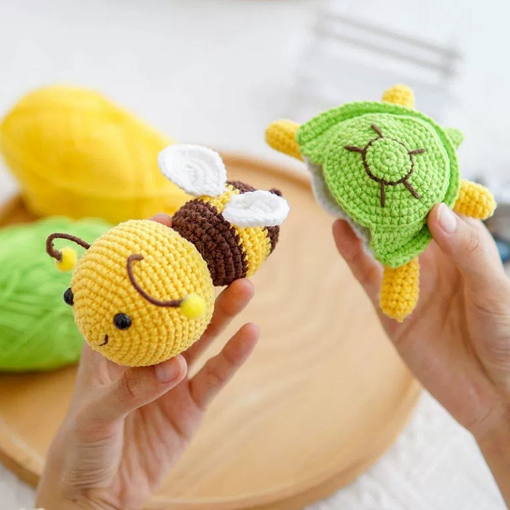 Kit Amigurumi - Ape e Tartaruga Figured'Art