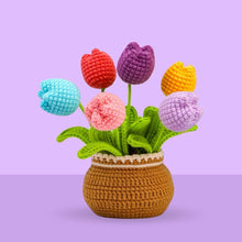 Carica l&#39;immagine nel visualizzatore di Gallery, Kit Amigurumi - Bouquet di Tulipani Figured&#39;Art