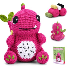 Carica l&#39;immagine nel visualizzatore di Gallery, Kit Amigurumi - Dinosauro Dragon Fruit
