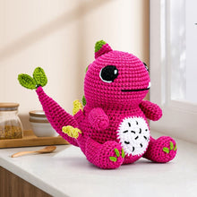 Carica l&#39;immagine nel visualizzatore di Gallery, Kit Amigurumi - Dinosauro Dragon Fruit