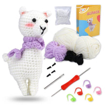 Carica l&#39;immagine nel visualizzatore di Gallery, Kit Amigurumi - Lama con Sciarpa