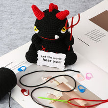 Carica l&#39;immagine nel visualizzatore di Gallery, Kit Amigurumi - Diavoletto