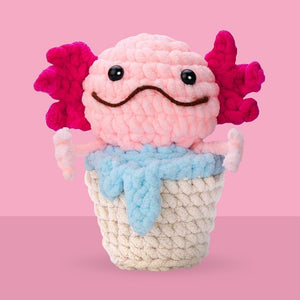 Kit Amigurumi - Axolotl in una Tazza Figured'Art