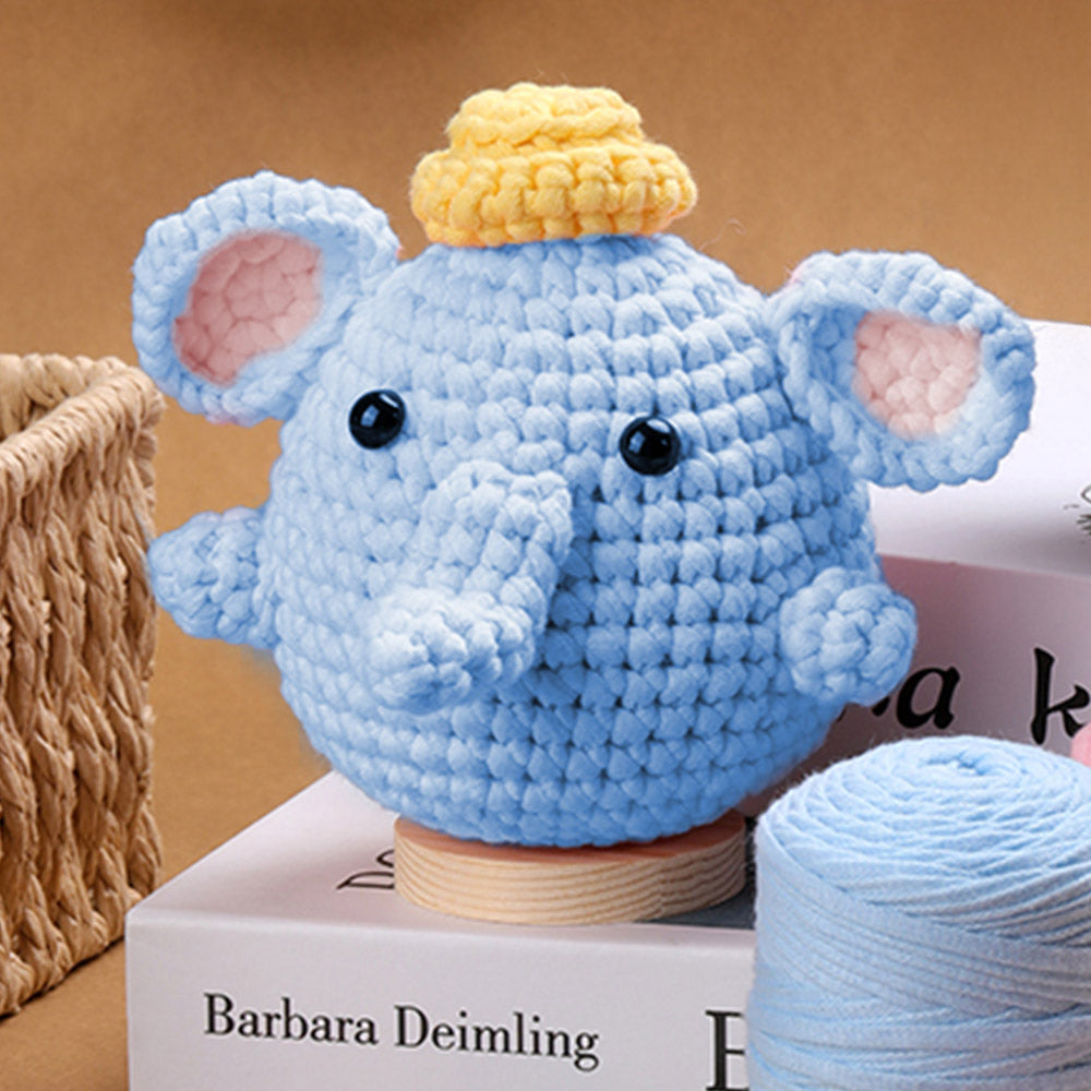 Kit Amigurumi - Palla di Elefante con Cappello Figured'Art