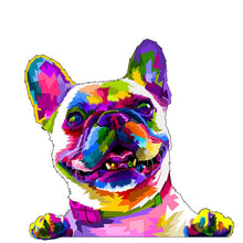 Carica l&#39;immagine nel visualizzatore di Gallery, Puzzle 2D in legno - Frenchie Pop Art