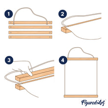 Carica l'immagine nel visualizzatore di Gallery, Cornice per poster