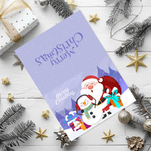 Carica l&#39;immagine nel visualizzatore di Gallery, Dipingere con i numeri Set di 6 Biglietti di Natale Fai da Te - Serie 1