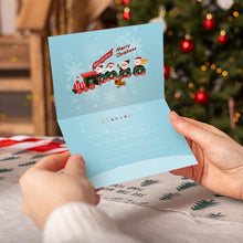 Carica l&#39;immagine nel visualizzatore di Gallery, Dipingere con i numeri Set di 6 Biglietti di Natale Fai da Te - Serie 1