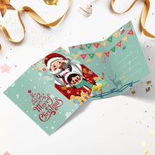 Carica l&#39;immagine nel visualizzatore di Gallery, Dipingere con i numeri Set di 6 Biglietti di Natale Fai da Te - Serie 3