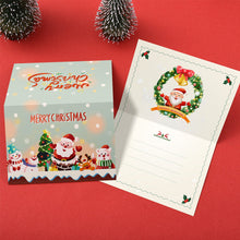 Carica l&#39;immagine nel visualizzatore di Gallery, Dipingere con i numeri Set di 6 Biglietti di Natale Fai da Te - Serie 5