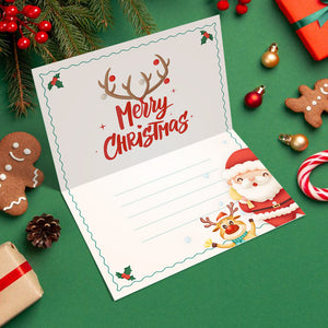 Dipingere con i numeri Set di 6 Biglietti di Natale Fai da Te - Serie 5
