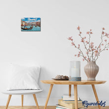 Carica l&#39;immagine nel visualizzatore di Gallery, Puzzle in Legno Adulti - Scena del Canale di Venezia