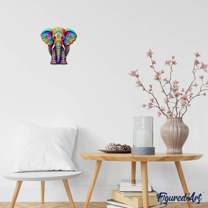 Puzzle in Legno Adulti - Elefante Maestoso