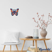 Carica l&#39;immagine nel visualizzatore di Gallery, Puzzle in Legno Adulti - Sgargiante Farfalla Multicolore