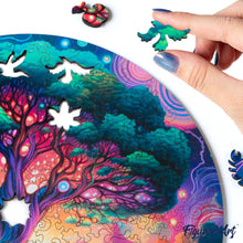 Carica l&#39;immagine nel visualizzatore di Gallery, Puzzle in Legno Adulti - Albero Mistico