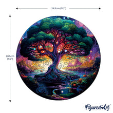 Carica l&#39;immagine nel visualizzatore di Gallery, Puzzle in Legno Adulti - Albero Mistico
