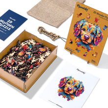 Carica l&#39;immagine nel visualizzatore di Gallery, Puzzle in Legno Adulti - Cane Mandala