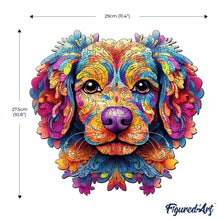Carica l&#39;immagine nel visualizzatore di Gallery, Puzzle in Legno Adulti - Cane Mandala