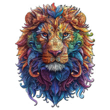 Carica l&#39;immagine nel visualizzatore di Gallery, Puzzle in Legno Adulti - Leone Mandala
