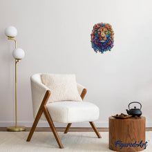 Carica l&#39;immagine nel visualizzatore di Gallery, Puzzle in Legno Adulti - Leone Mandala