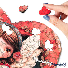 Carica l&#39;immagine nel visualizzatore di Gallery, Puzzle in Legno Adulti - Angelo Custode