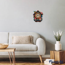 Carica l&#39;immagine nel visualizzatore di Gallery, Puzzle in Legno Adulti - Orologio a cucù floreale