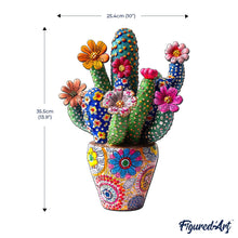 Carica l&#39;immagine nel visualizzatore di Gallery, Puzzle in Legno Adulti - Cactus fiorito in vaso