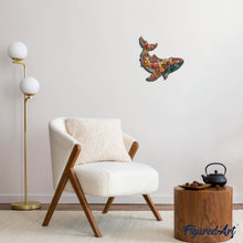 Carica l&#39;immagine nel visualizzatore di Gallery, Puzzle in Legno Adulti - Balena Floreale