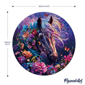 Puzzle in Legno Adulti - Cavallo Fiabesco