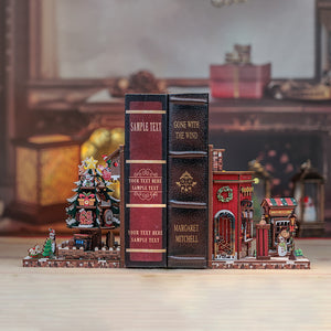 Book Nook - Cottage di Natale