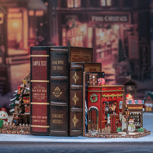 Book Nook - Cottage di Natale