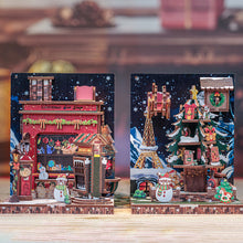 Carica l&#39;immagine nel visualizzatore di Gallery, Book Nook - Cottage di Natale