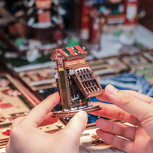Carica l&#39;immagine nel visualizzatore di Gallery, Book Nook - Cottage di Natale